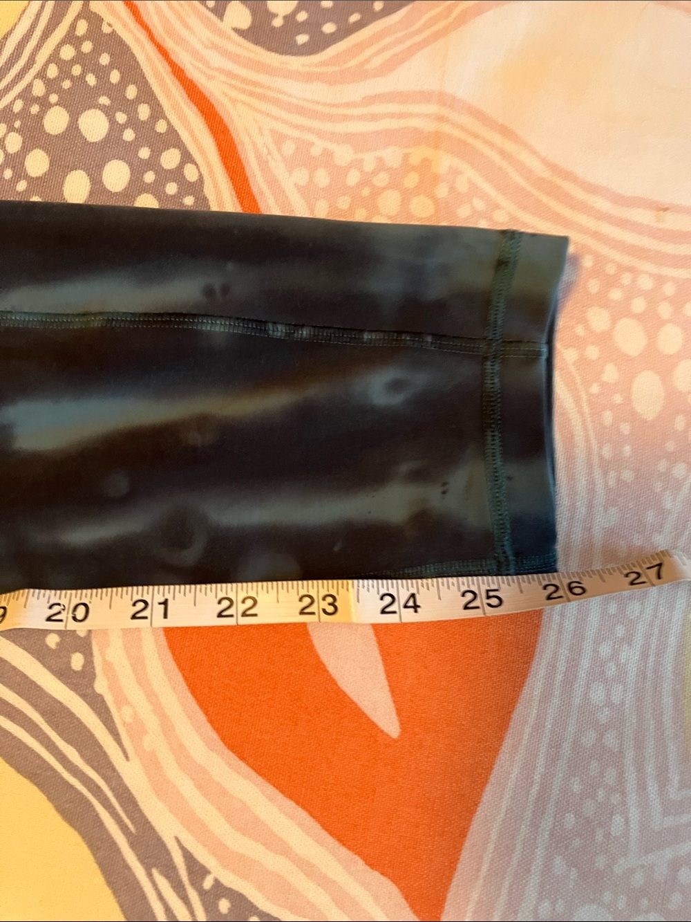Lululemon Wunder train tie dye leggings - Picture 10 of 10